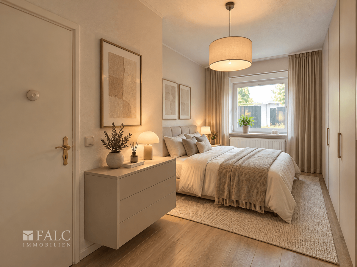 Schlafzimmer 2 virtualisiert