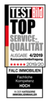 Testbild Siegel Top Service Qualität und hohe Kompetenz