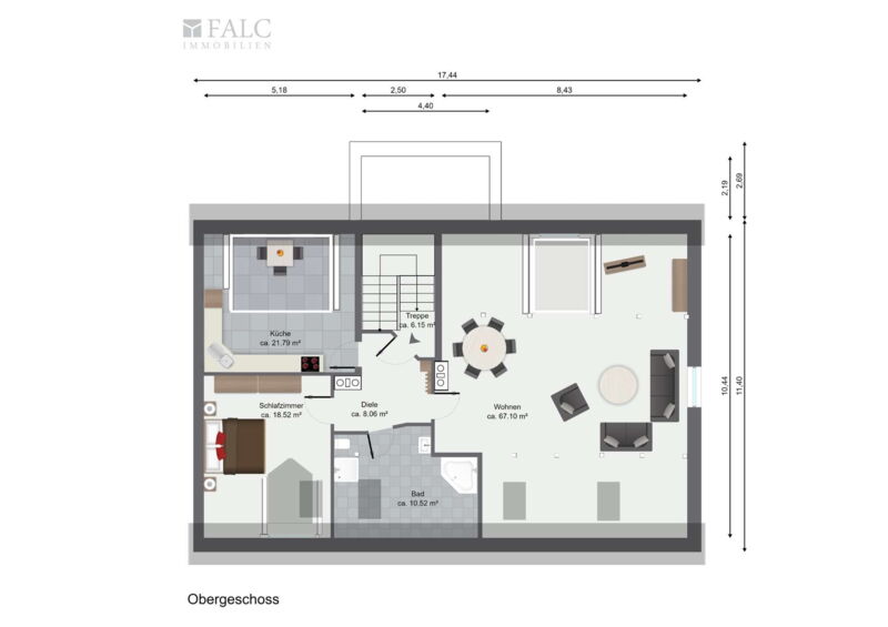 Grundriss Dachgeschoss