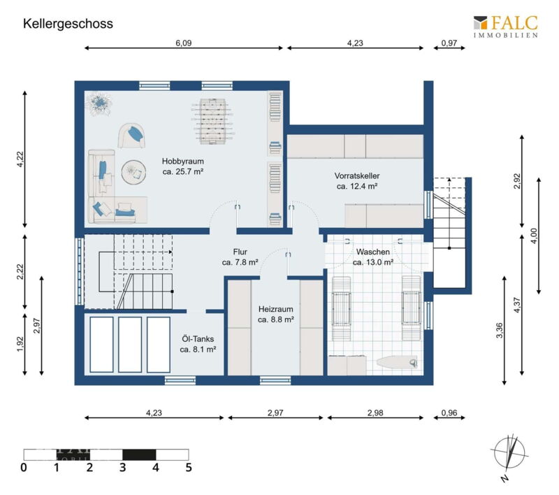 Grundriss Kellergeschoss
