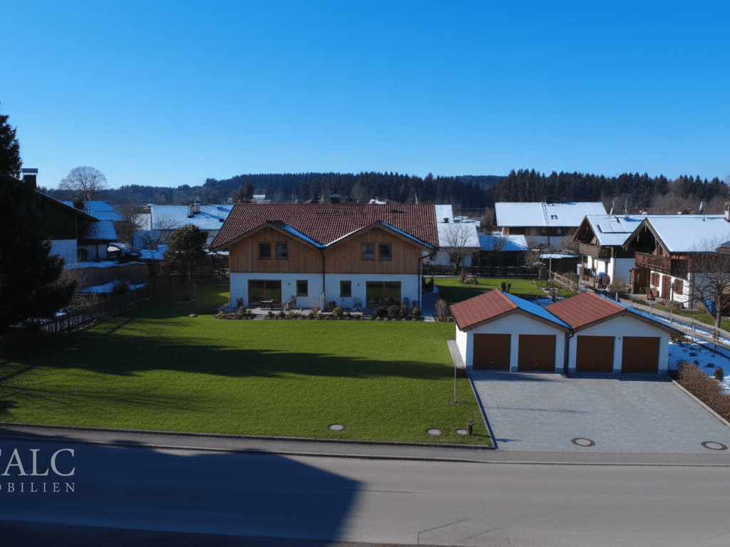 Beispiel Bebauung KI-generiert