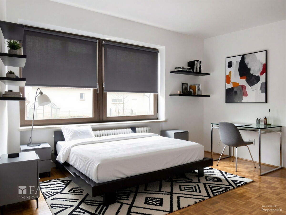 EG: Schlafzimmer2, KI bearbeitet