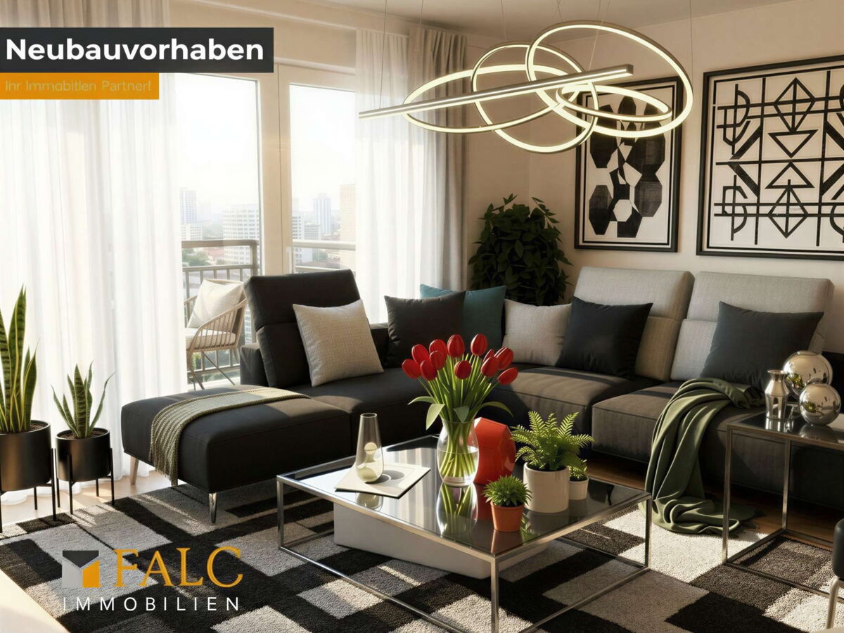 Wohnzimmer - (KI generiert)
