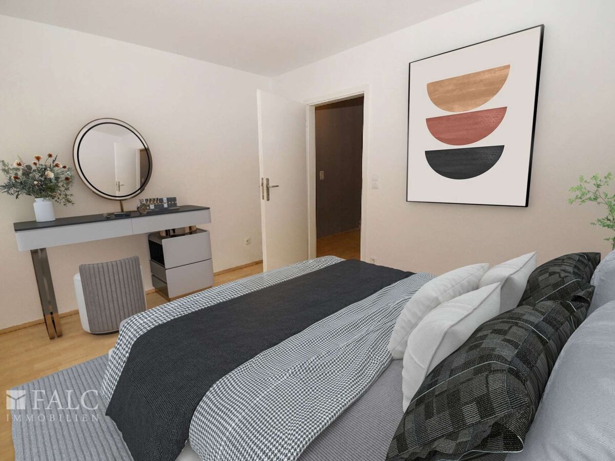 Zimmer 2 virt. möbliert