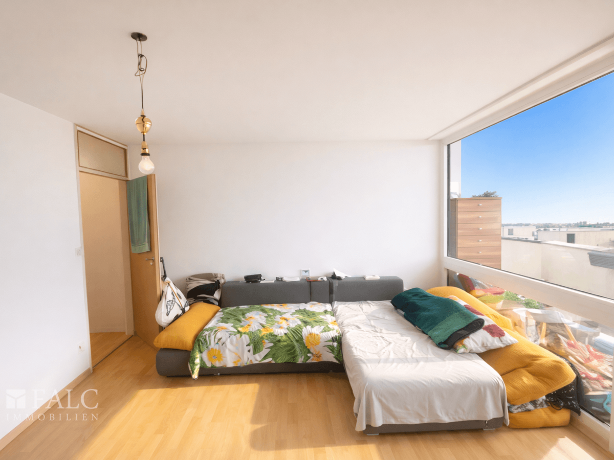 Wohn- und Schlafzimmer