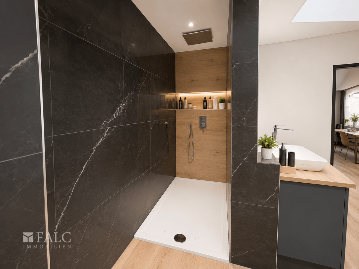 begehbare Dusche