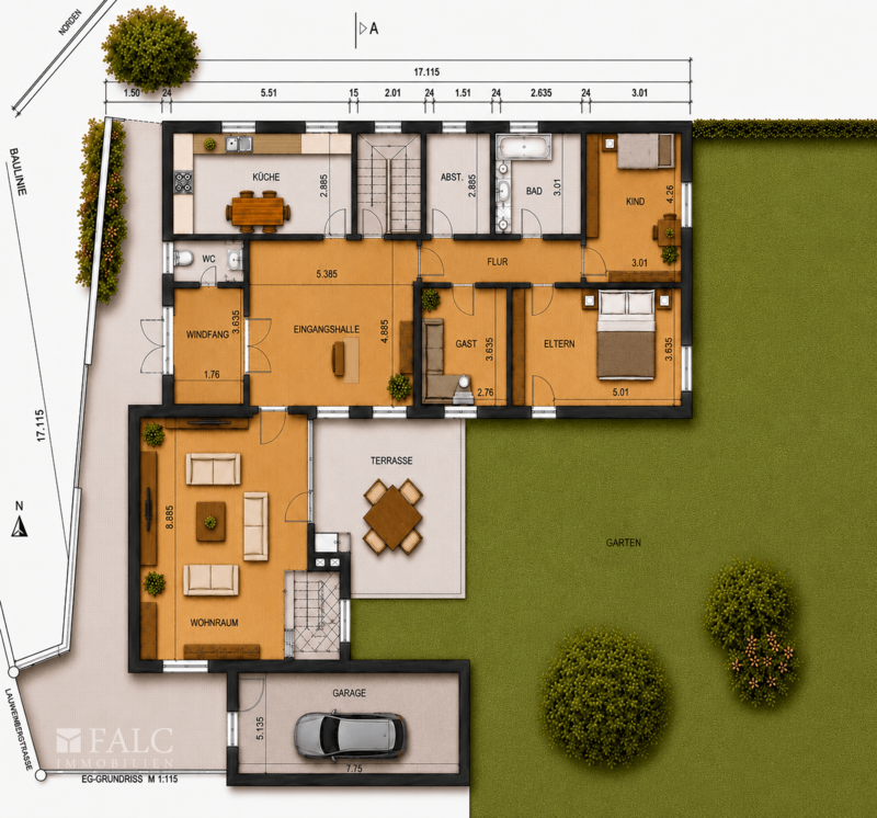 Grundriss EG