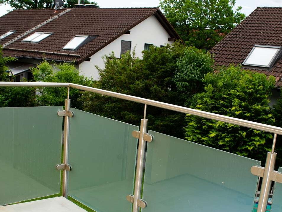 Ausblick Balkon