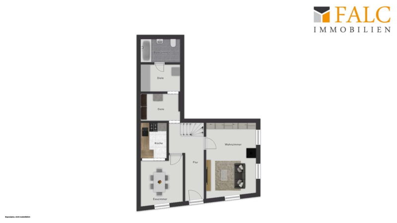 Grundriss Erdgeschoss