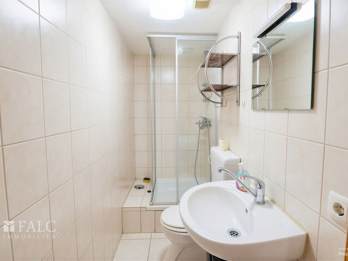 Badezimmer im Zimmer