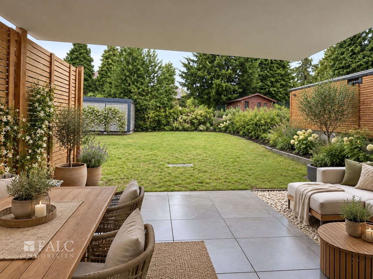 Terrasse KI Home Stagin