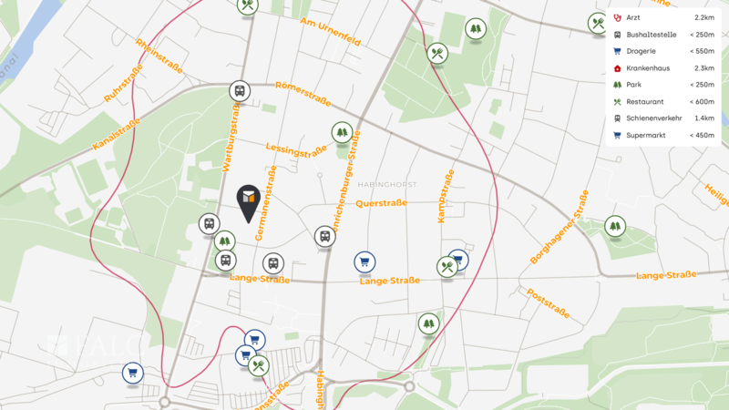 Lageplan (Mikro)