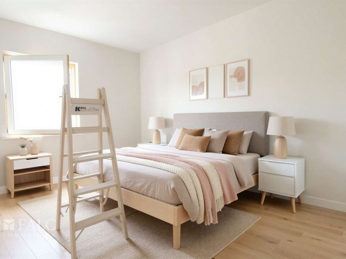 EG- Whg.5 : 1x Schlafzimmer - (KI generiert)