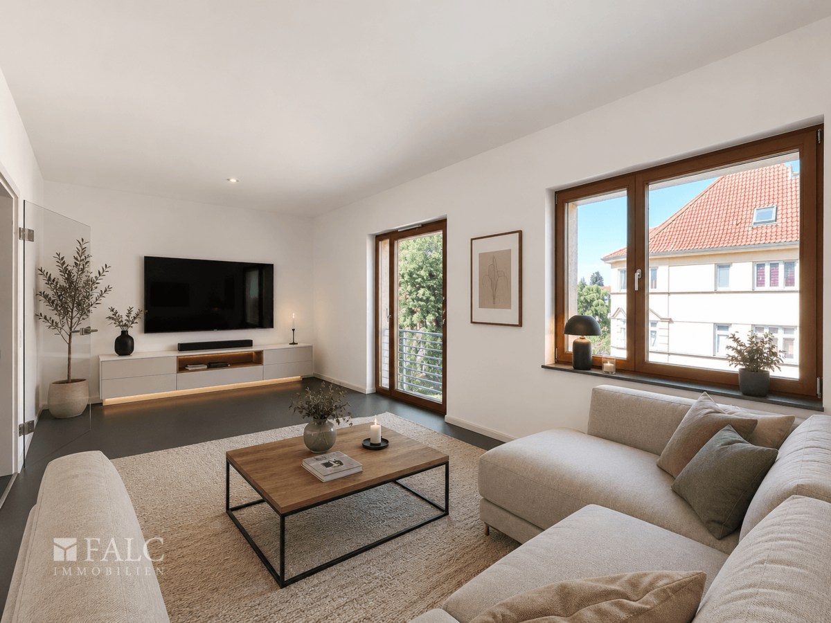 Wohnzimmer (mit Bsp-Einrichtung)