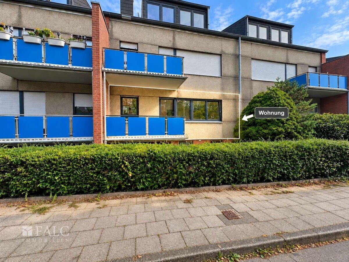 Außenansicht der Wohnanlage