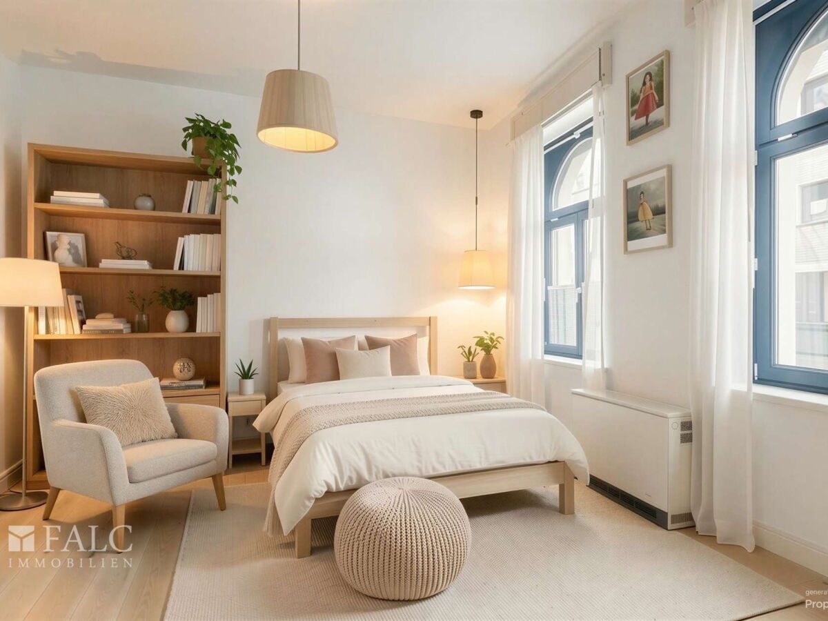 Schlafzimmer EG - (KI generiert)
