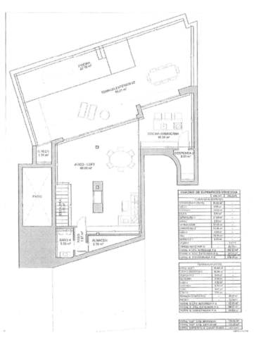 Grundriss Penthouse Lo Pagan