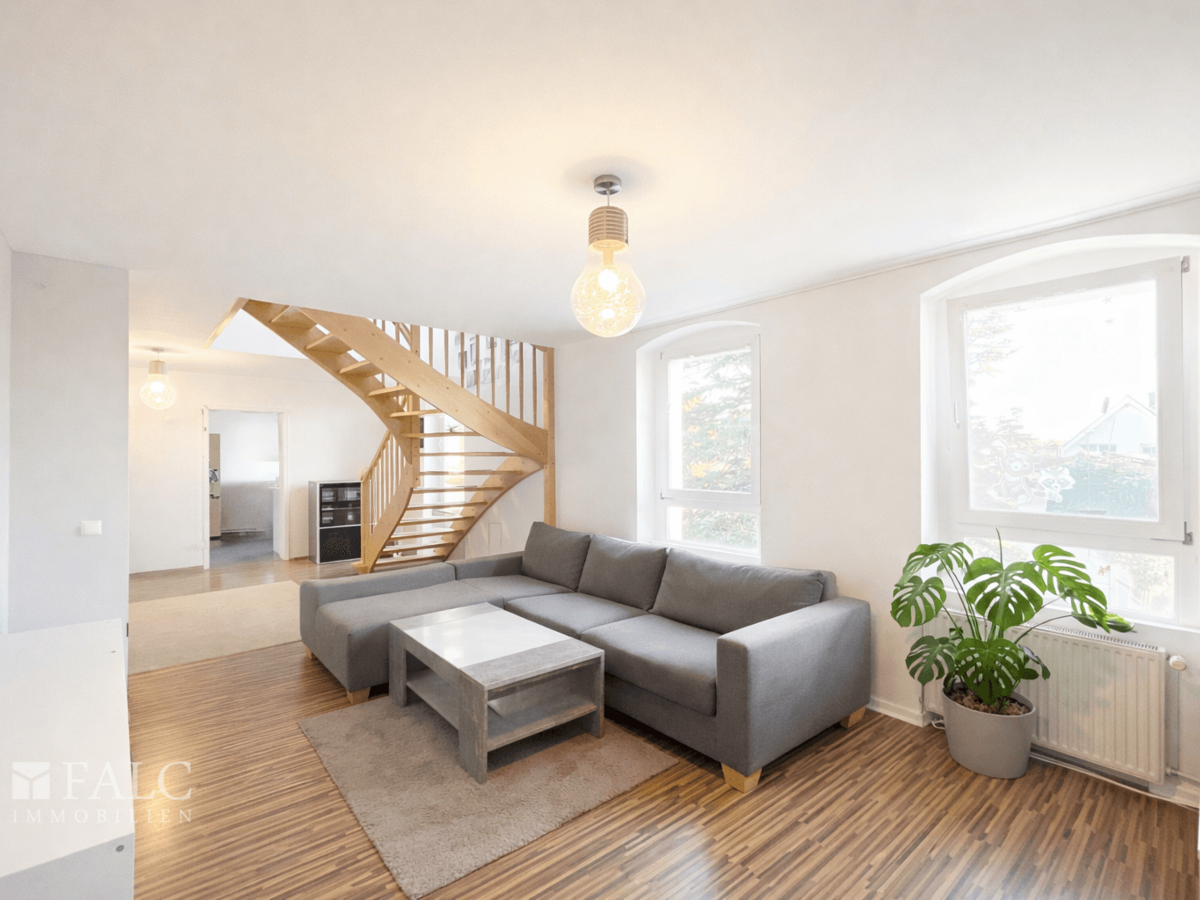Wohnzimmer 1OG Wohnung oben