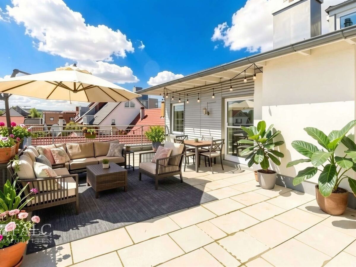 Dachterrasse - (KI generiert)