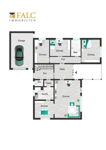 Grundriss Erdgeschoß