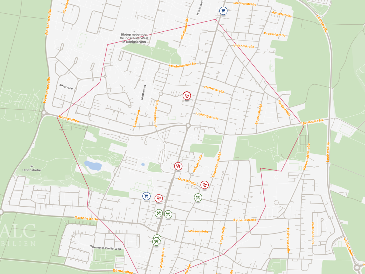 Lageplan (Mikro)