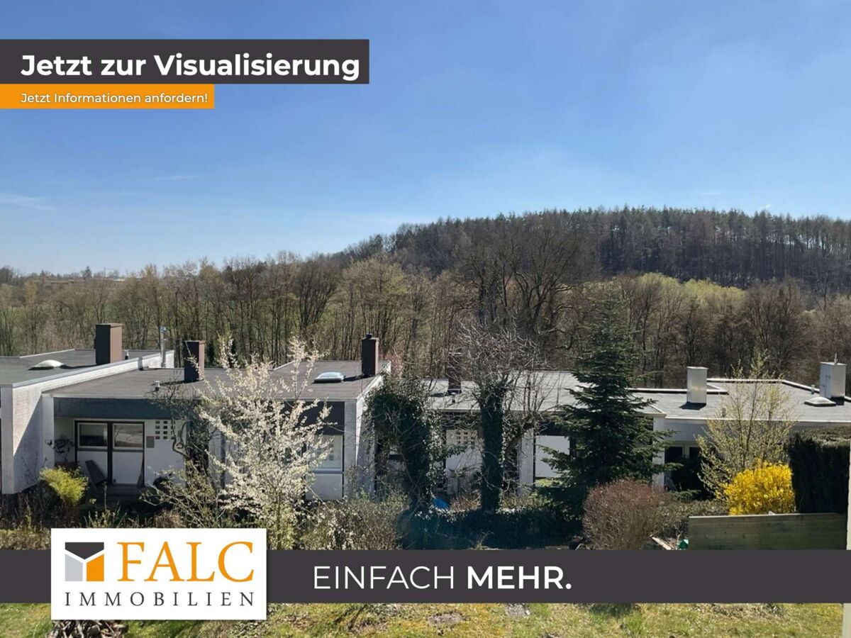 Originalausblick in die Ferne