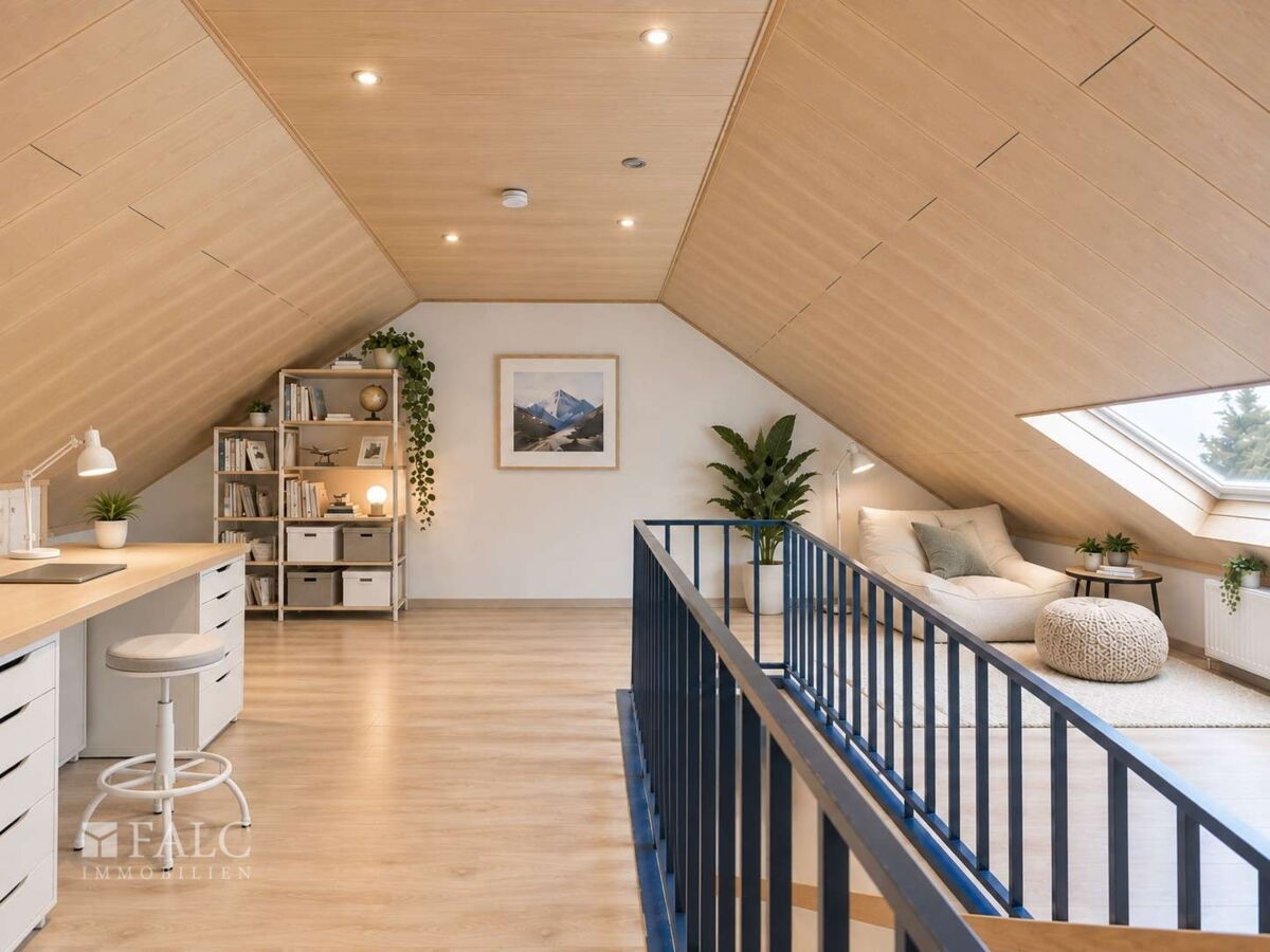 Dachboden mit Home Staging