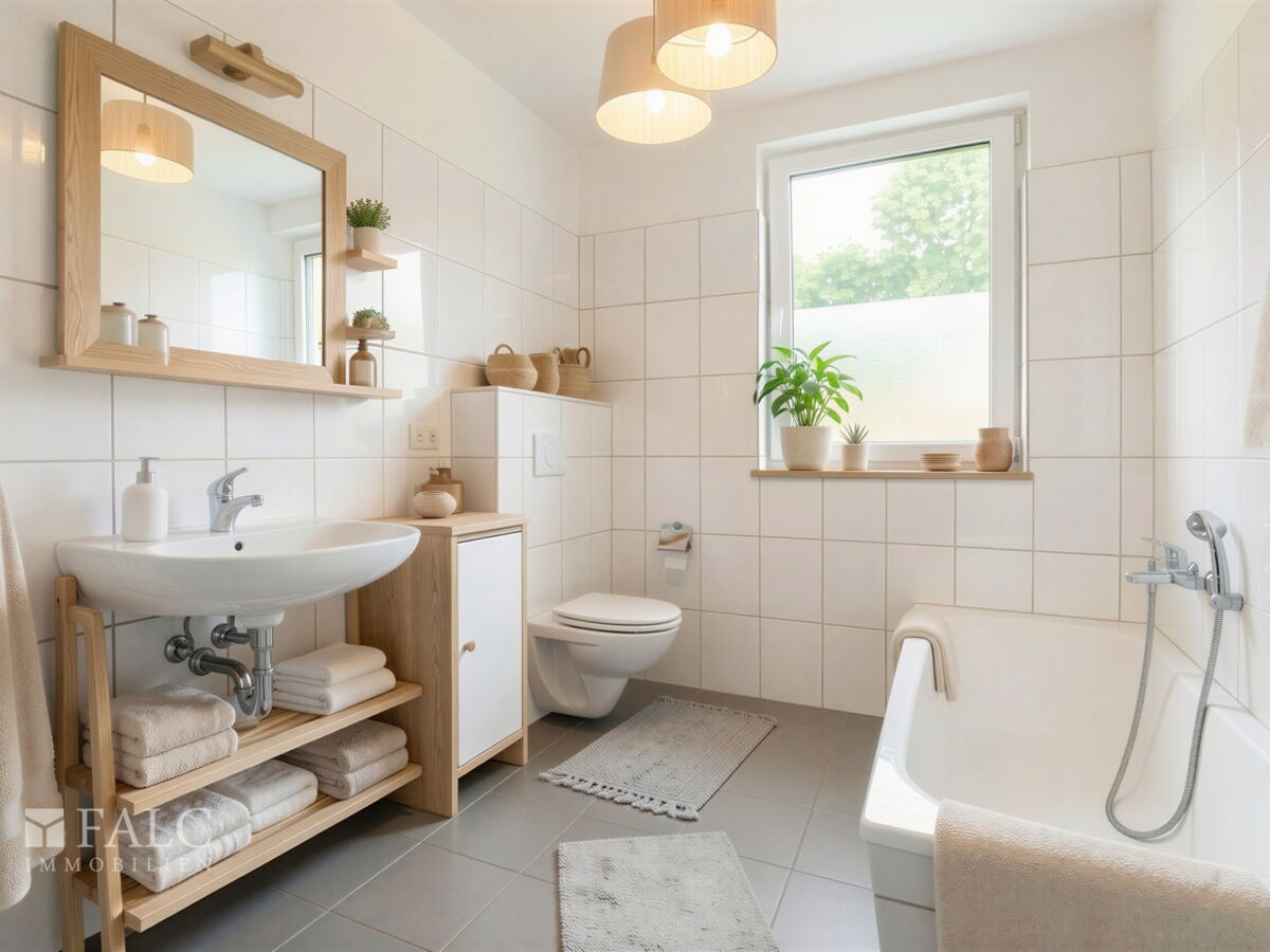 Badezimmer Whg. 2f - (KI generiert)