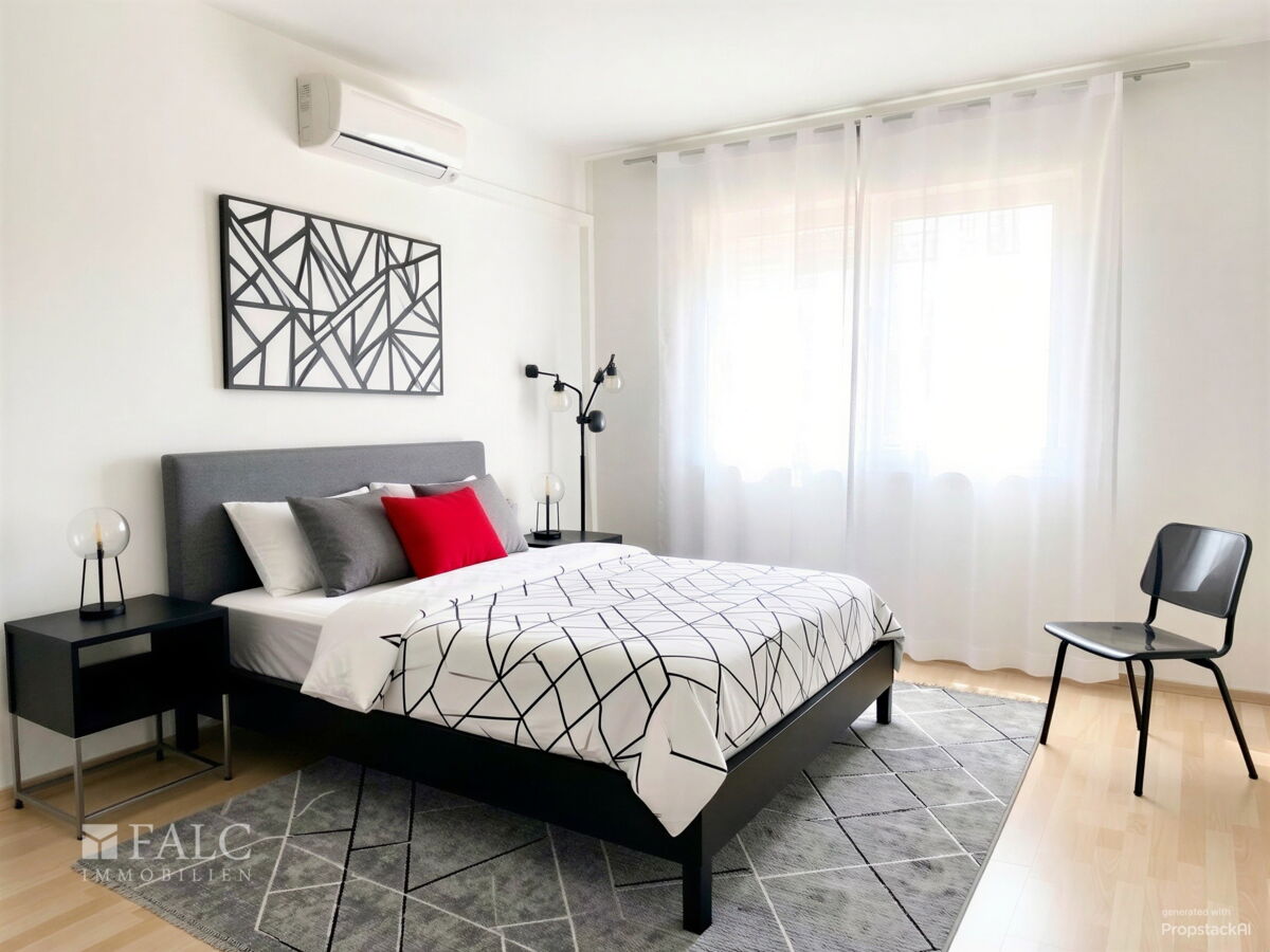 Schlafzimmer 1 von 3, KI optimiert