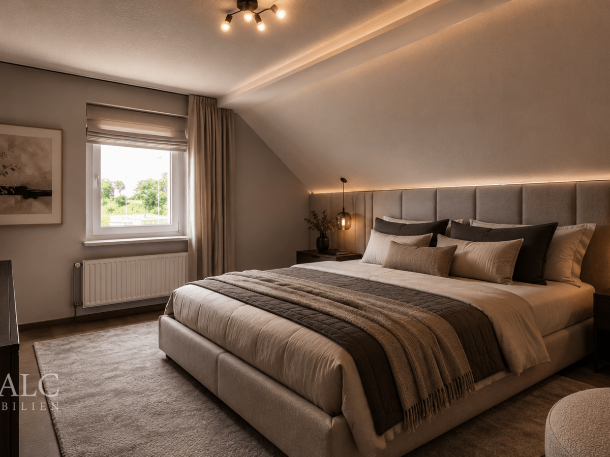 Schlafzimmer DG. Beispiel
