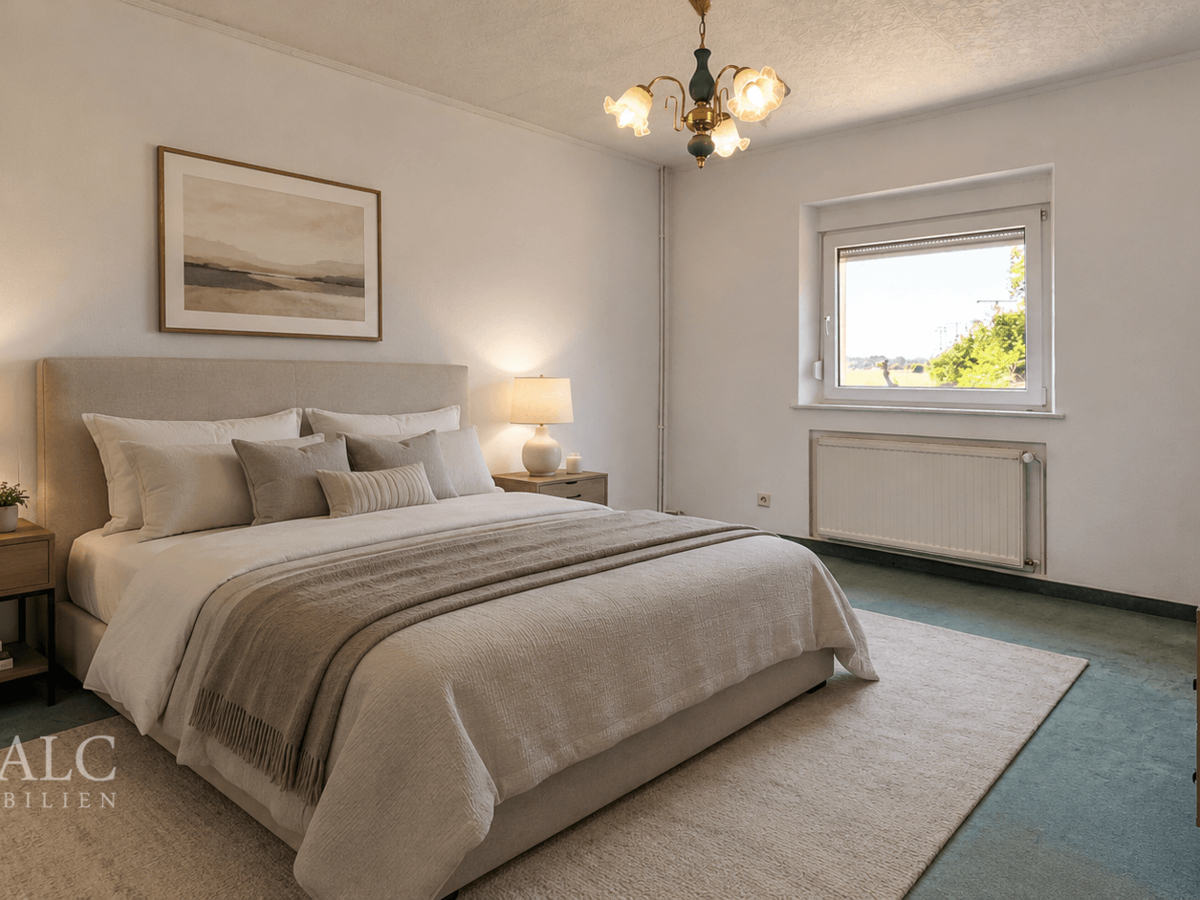 Schlafzimmer EG. Beispiel