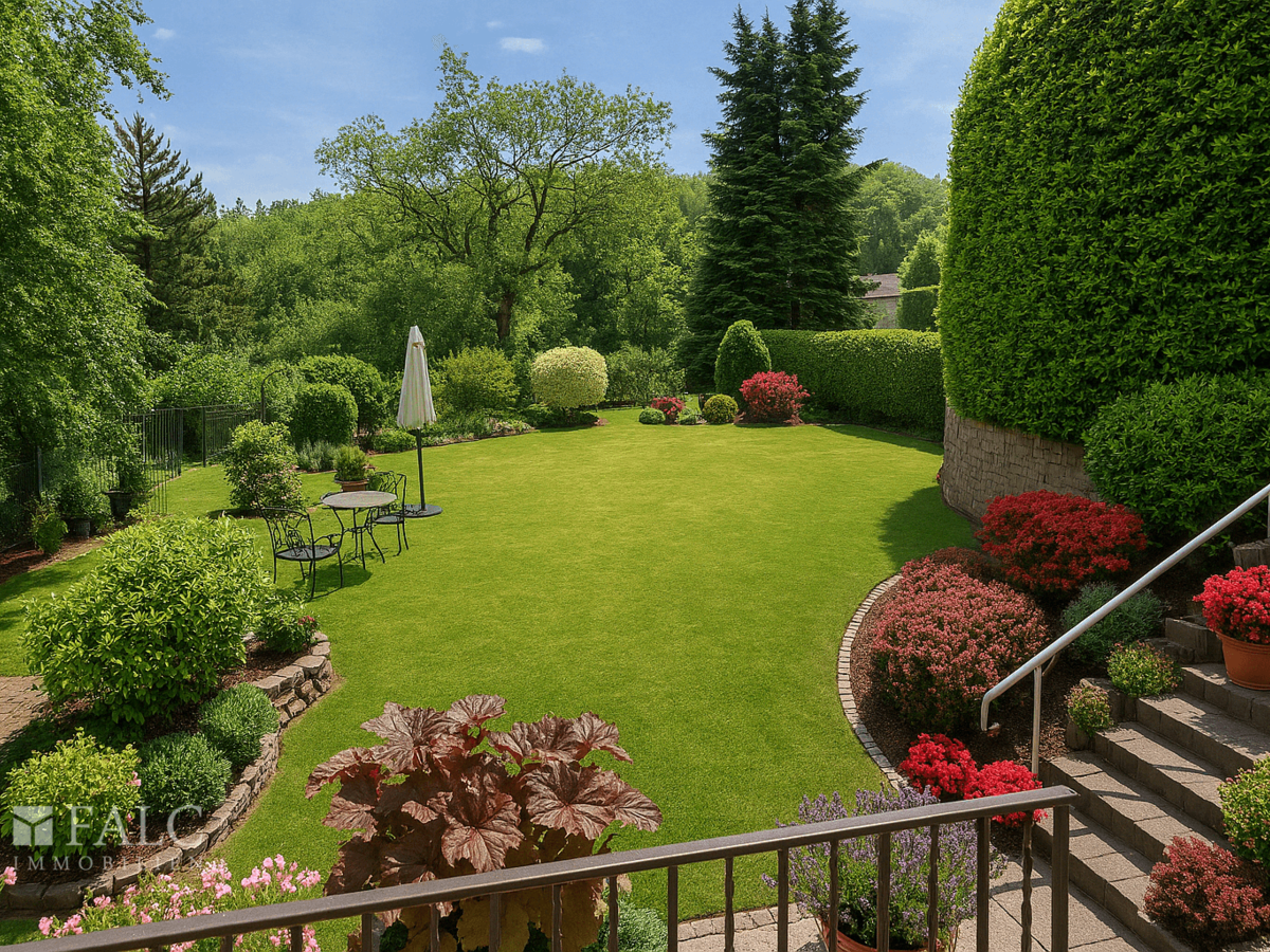 Garten KI-generiert