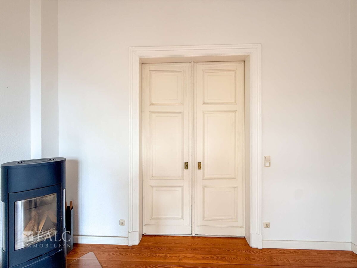 Wohnzimmer Schiebetür zur Küche 