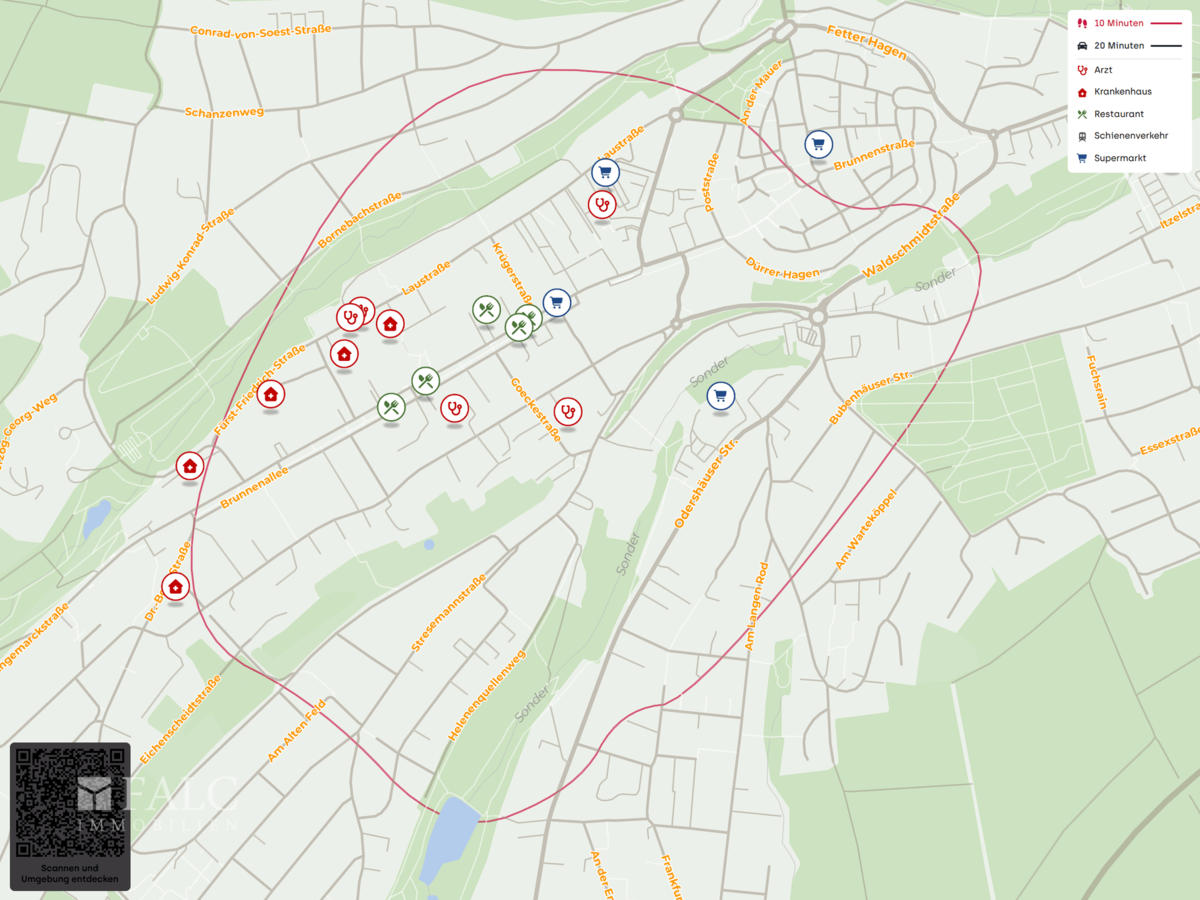Lageplan (Mikro)