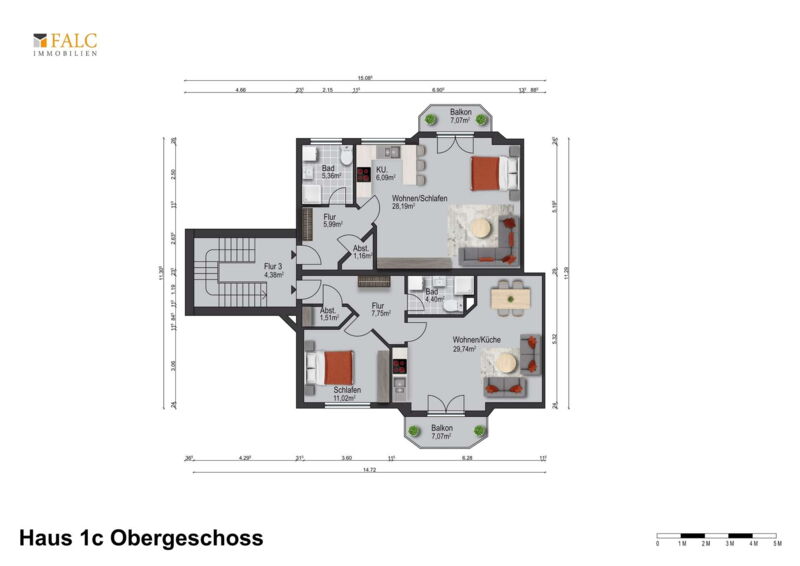 Haus 1c OG