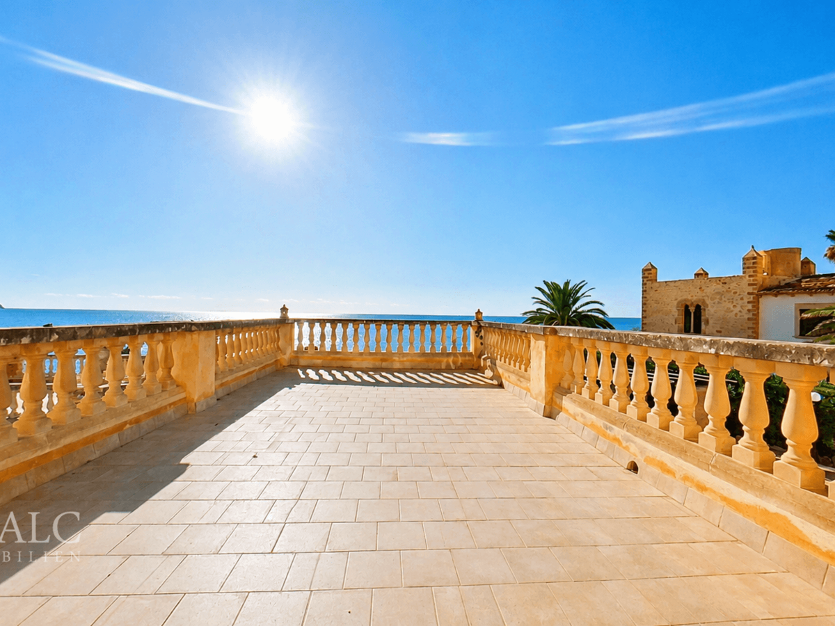 Terrasse mit Meerblick