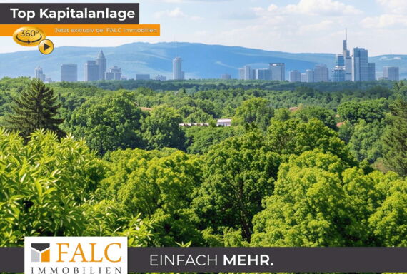 Fernblick auf Frankfurt