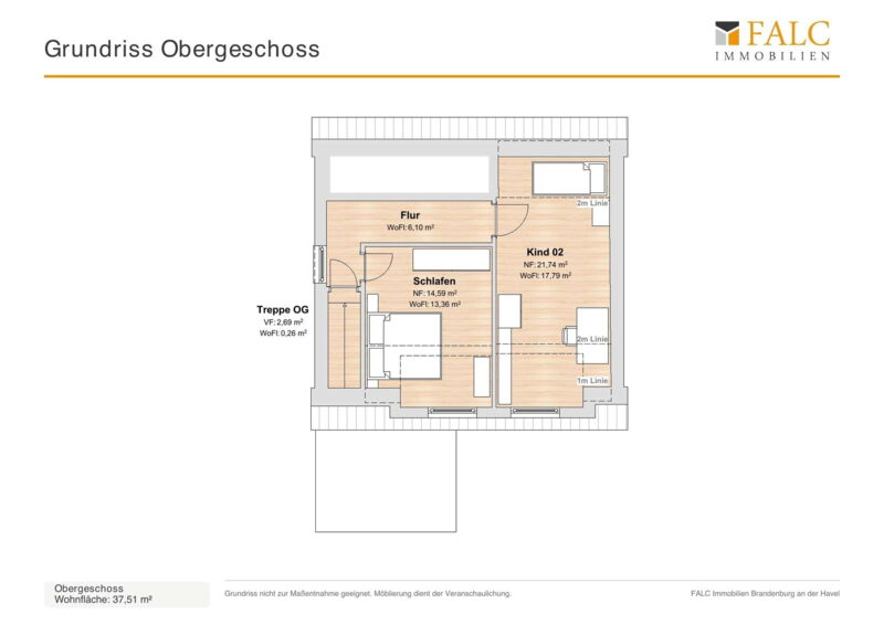 Grundriss Obergeschoss