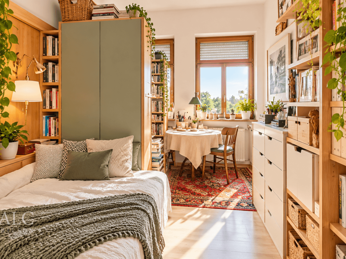 Wohn- und Schlafzimmer Digital