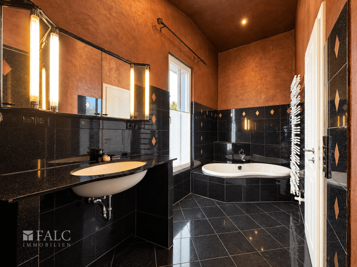 Badezimmer (Bildinhalte teilweise mit KI bearbeitet)