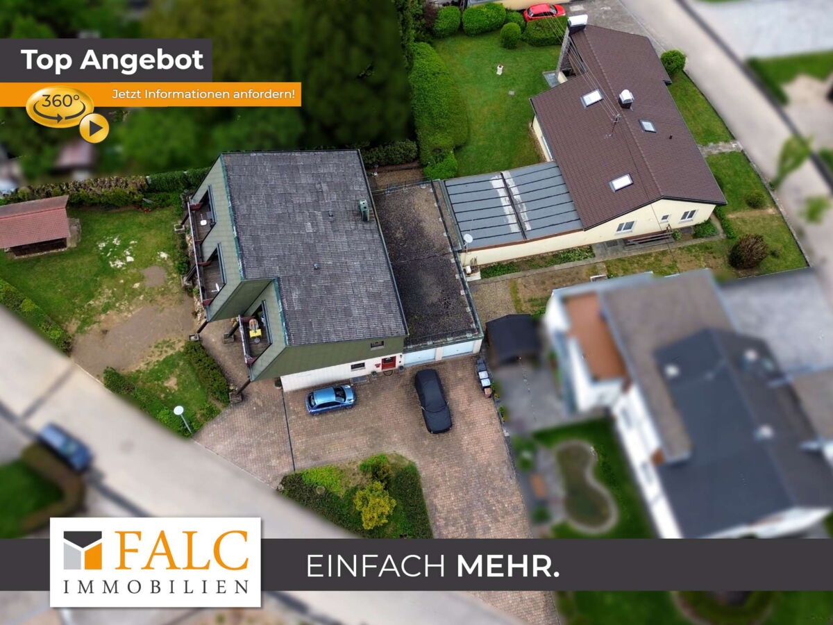 Luftaufnahme Haus 1 und 2