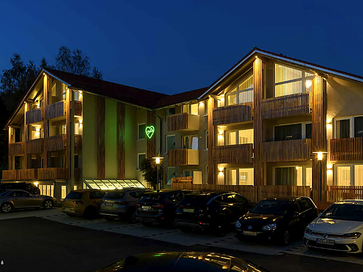 Das Haus bei Nacht