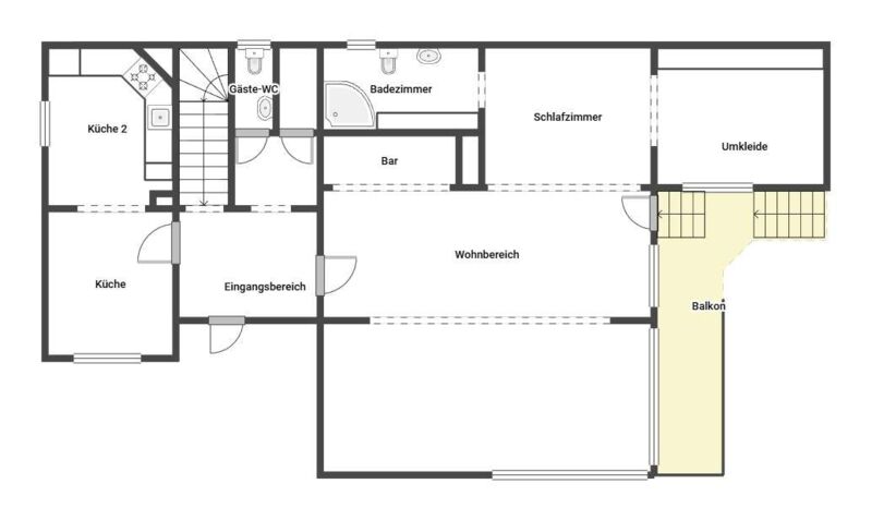 Grundriss 1 Geschoss