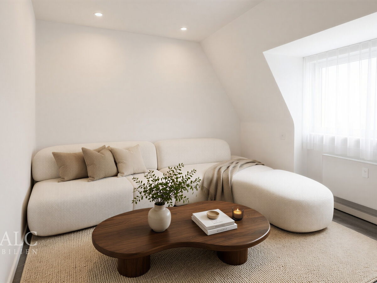 Wohnzimmer KI Design Vorschlag