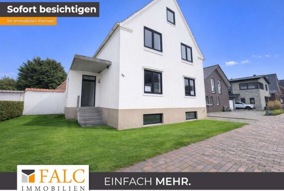 Klassisches Einfamilenhaus von außen!