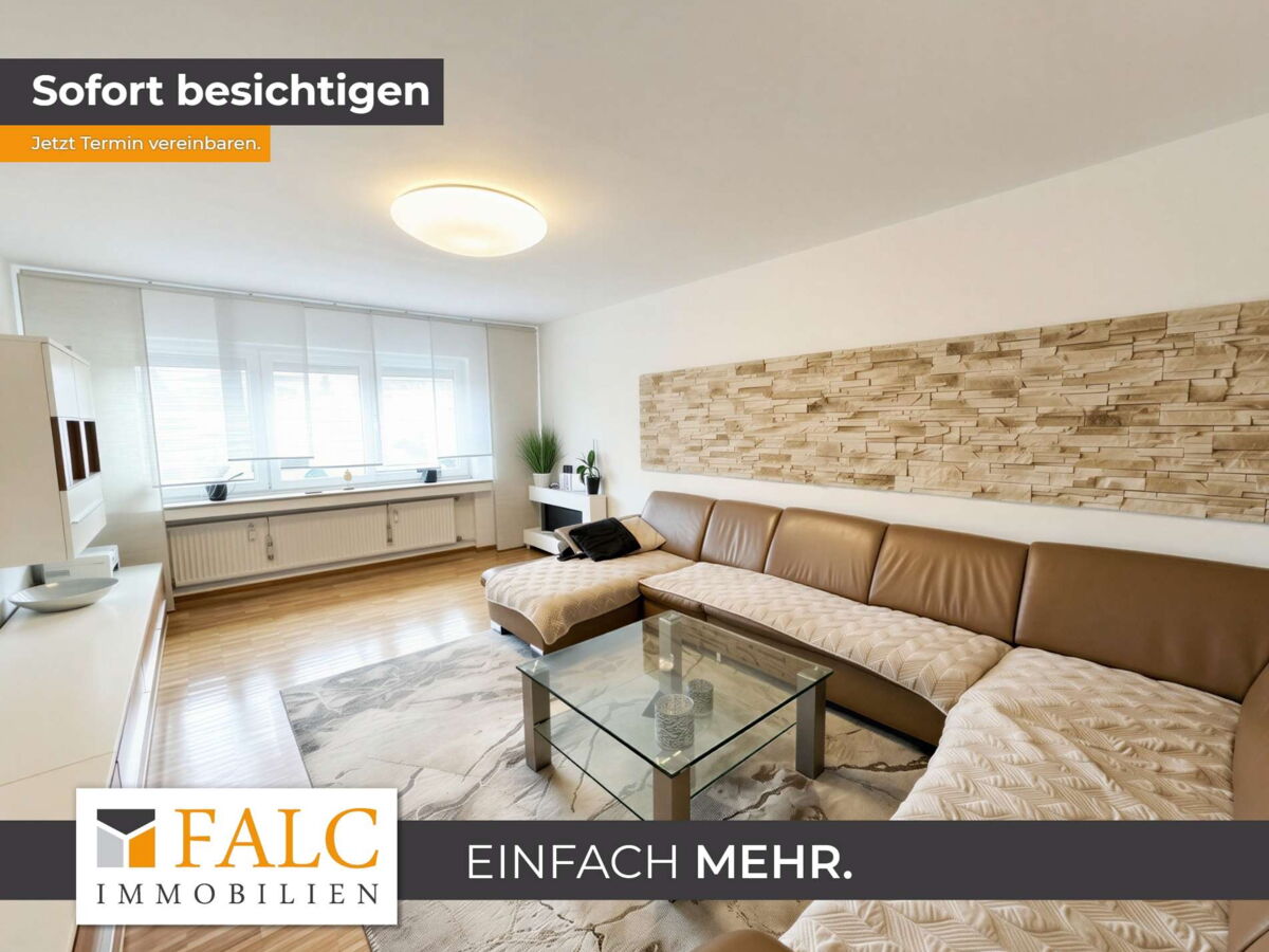 Wohnzimmer Wohnung 1. OG links 