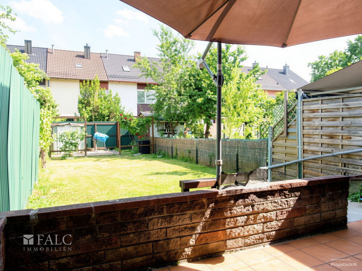 Süd-Garten-Terrasse, KI bearbeitet