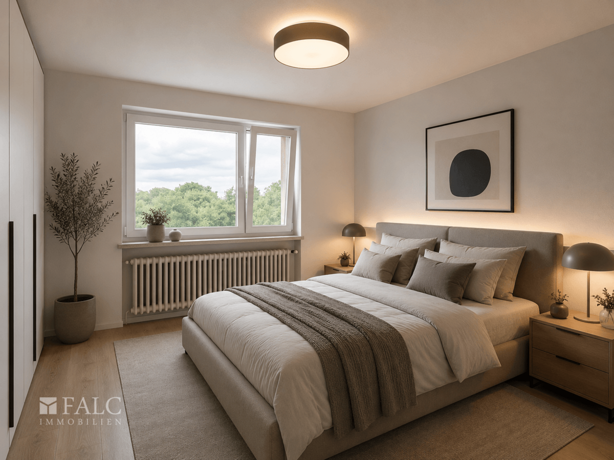 Schlafzimmer- (KI generiert)