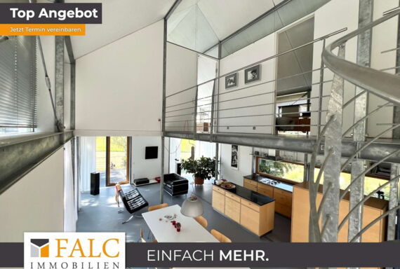 Wohnzimmer mit Galerie