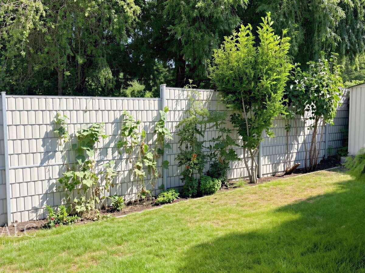 privater Gartenabschnitt